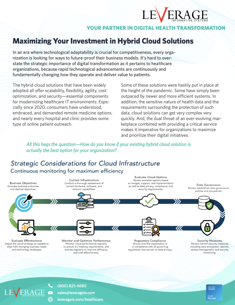 Maximizing Your Investment in Hybrid Cloud Solutions pdf thumbnail